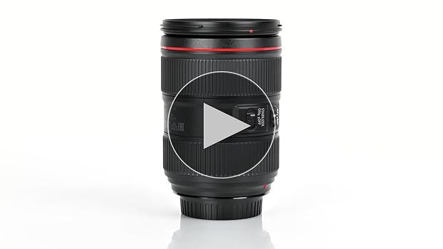 Canon Objectif EF24-105 Obiektyw do Aparatu, Czarny, 24